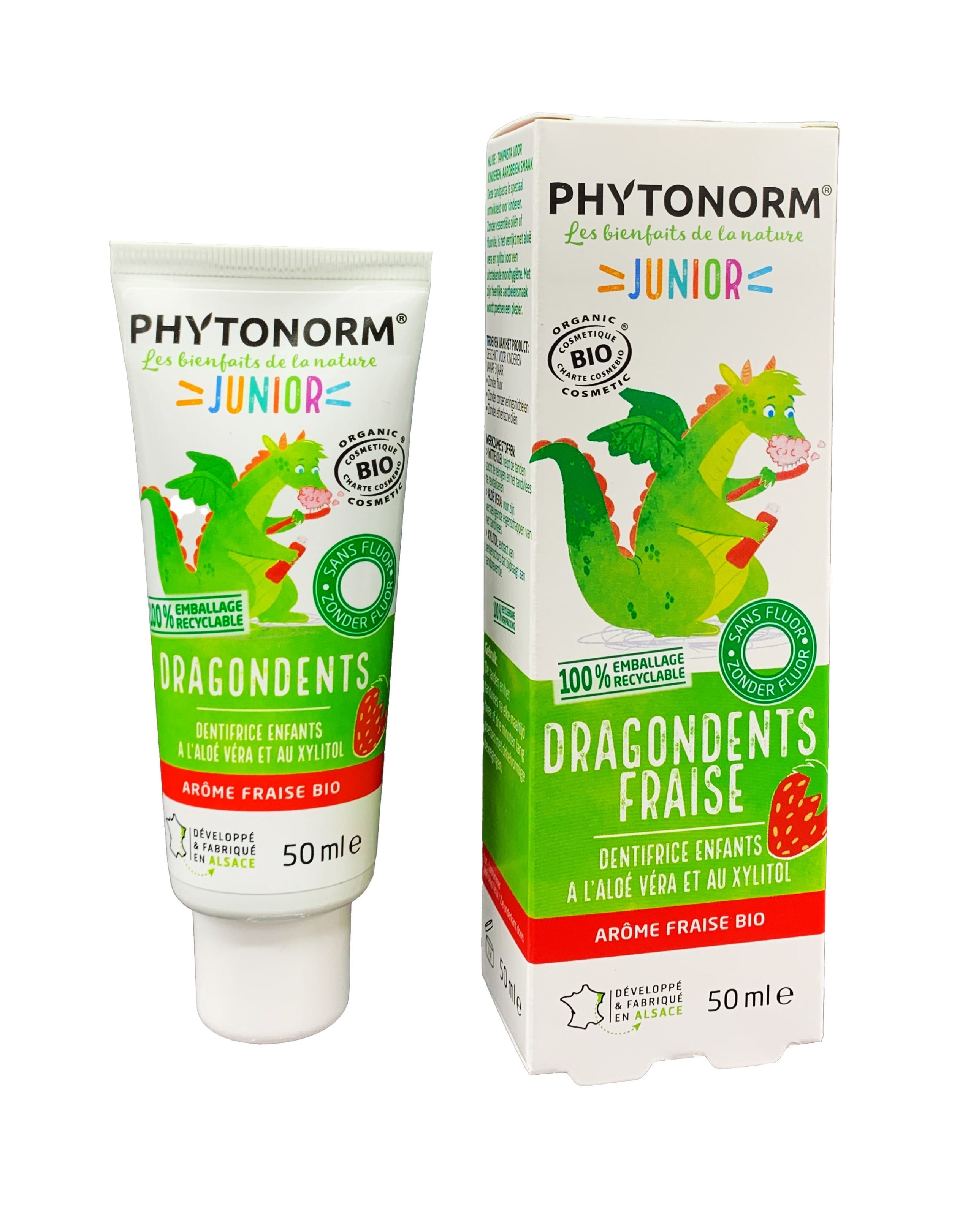 Phytonorm Junior Kindertandpasta Aardbei