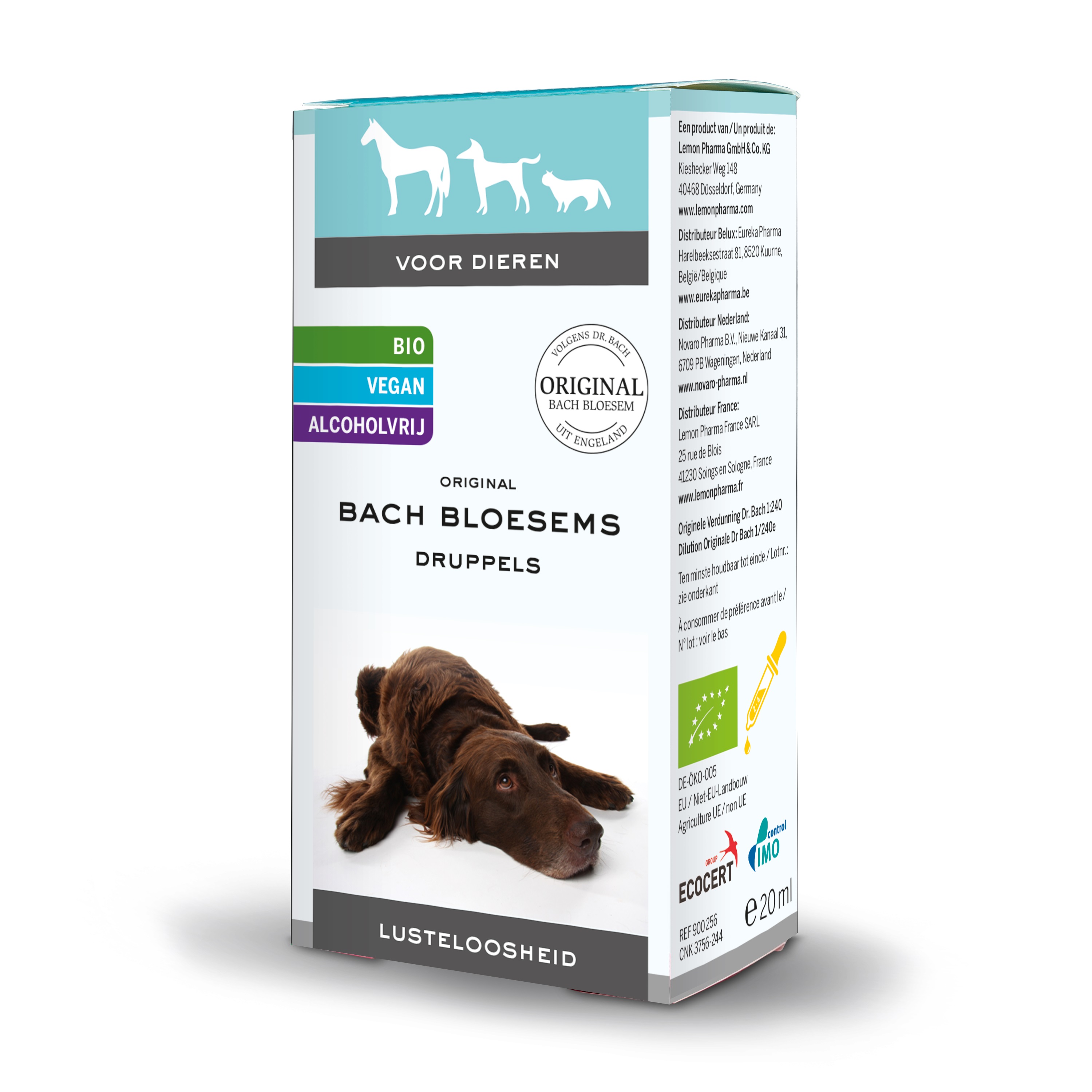 Bach bloesem DIER - Lusteloosheid BIO