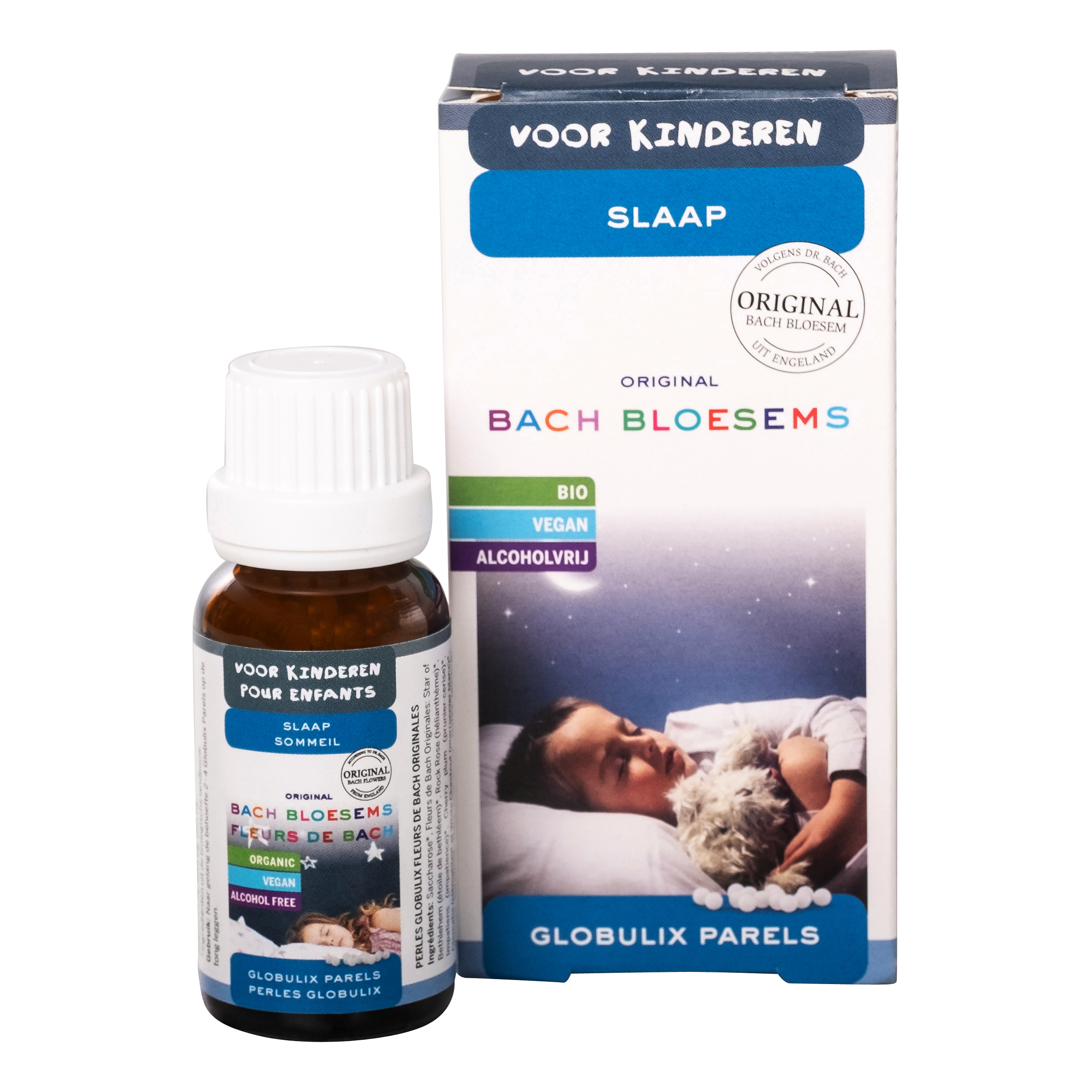 Bach bloesem globules KIND Slaap BIO