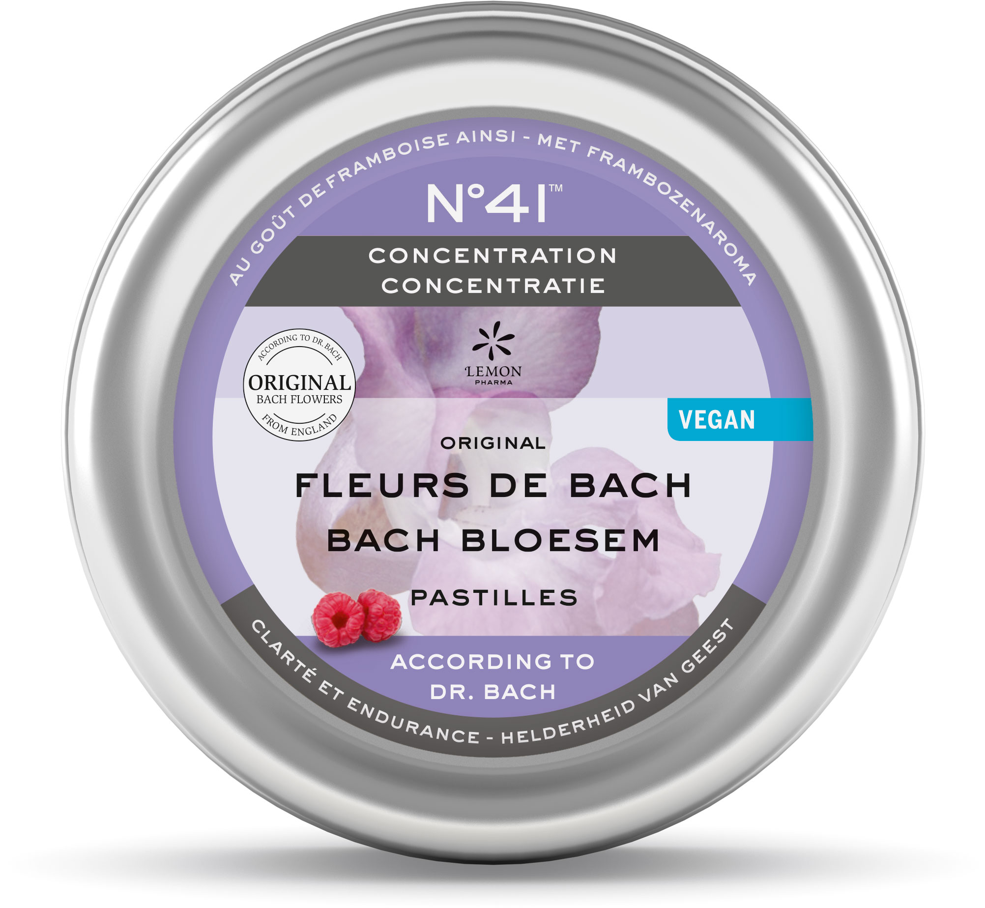 Bach bloesem Pastilles Nr. 41 Concentratie